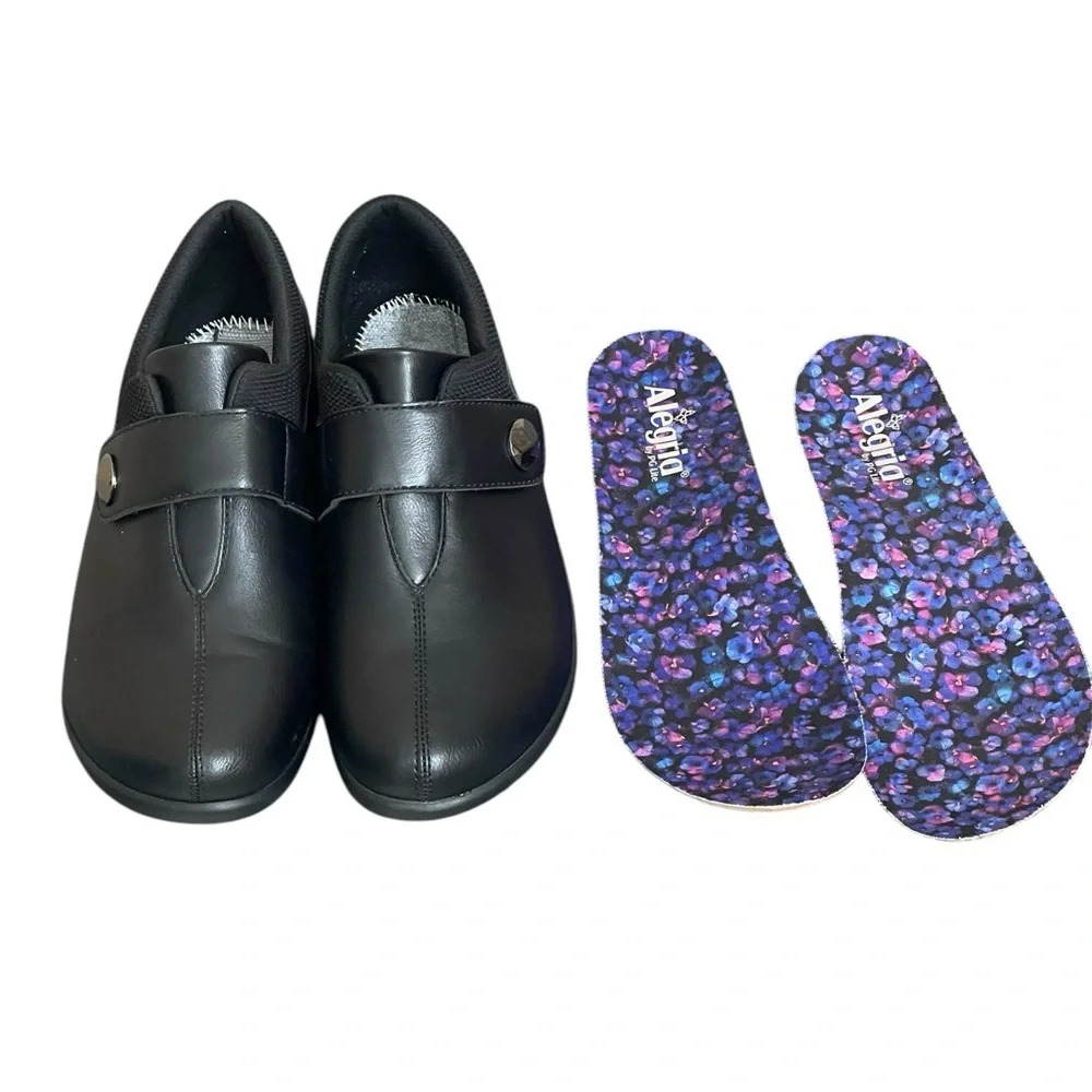 Alegria Danni Jet Black Shoe Womens Size 9.5-10( USA)